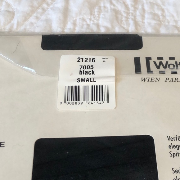 New Wolford Affaire Stocking Black Sz S - Picture 3 of 4